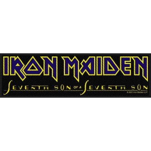 Iron Maiden - Seventh Son Logo Retail Packaged Patch in the group MERCHANDISE / Merch / Hårdrock at Bengans Skivbutik AB (5538010)