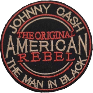 Johnny Cash - American Rebel Woven Patch in the group MERCHANDISE / Merch / Country at Bengans Skivbutik AB (5538014)
