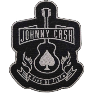 Johnny Cash - Guitar Woven Patch in the group MERCHANDISE / Merch / Country at Bengans Skivbutik AB (5538018)