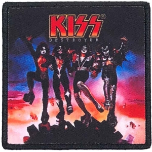 Kiss - Destroyer Printed Patch in the group MERCHANDISE / Merch / Hårdrock at Bengans Skivbutik AB (5538038)