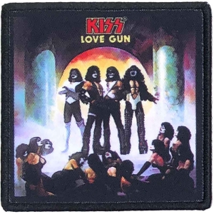 Kiss - Love Gun Printed Patch in the group MERCHANDISE / Merch / Hårdrock at Bengans Skivbutik AB (5538039)