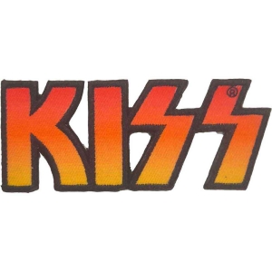 Kiss - Cut-Out Logo Woven Patch in the group MERCHANDISE / Merch / Hårdrock at Bengans Skivbutik AB (5538049)