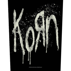 Korn - Splatter Logo Back Patch in the group MERCHANDISE / Merch / Hårdrock at Bengans Skivbutik AB (5538057)