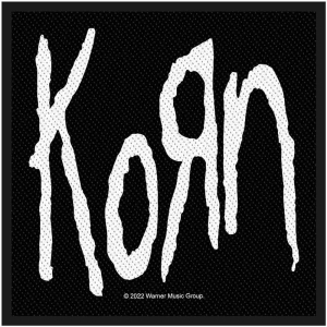 Korn - Logo Standard Patch in the group MERCHANDISE / Merch / Hårdrock at Bengans Skivbutik AB (5538059)