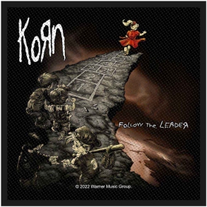 Korn - Follow The Leader Standard Patch in the group MERCHANDISE / Merch / Hårdrock at Bengans Skivbutik AB (5538061)