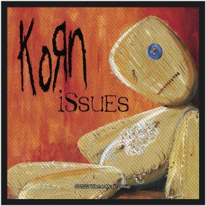 Korn - Issues Standard Patch in the group MERCHANDISE / Merch / Hårdrock at Bengans Skivbutik AB (5538062)
