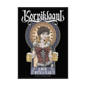 Korpiklaani - A Man With A Plan Standard Patch in the group MERCHANDISE / Merch / Hårdrock at Bengans Skivbutik AB (5538064)