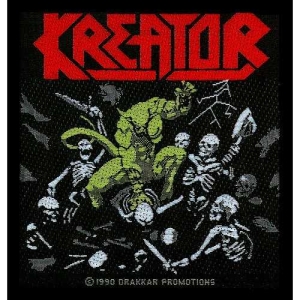 Kreator - Pleasure To Kill Standard Patch in the group MERCHANDISE / Merch / Hårdrock at Bengans Skivbutik AB (5538070)