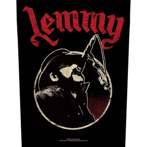 Lemmy - Microphone Back Patch in the group MERCHANDISE / Merch / Hårdrock at Bengans Skivbutik AB (5538080)