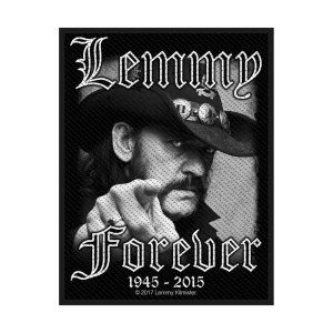 Lemmy - Forever Standard Patch in the group MERCHANDISE / Merch / Hårdrock at Bengans Skivbutik AB (5538083)