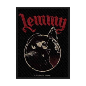 Lemmy - Microphone Standard Patch in the group MERCHANDISE / Merch / Hårdrock at Bengans Skivbutik AB (5538085)