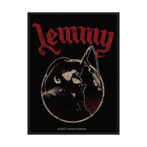Lemmy - Microphone Standard Patch in the group MERCHANDISE / Merch / Hårdrock at Bengans Skivbutik AB (5538085)