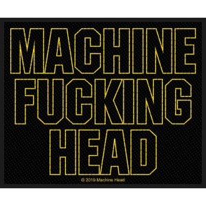 Machine Head - Machine Fucking Head Standard Patch in the group MERCHANDISE / Merch / Hårdrock at Bengans Skivbutik AB (5538089)