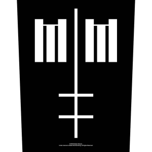Marilyn Manson - Cross Logo Back Patch in the group MERCHANDISE / Merch / Hårdrock at Bengans Skivbutik AB (5538093)