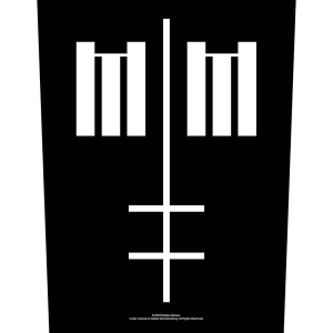 Marilyn Manson - Cross Logo Back Patch in the group MERCHANDISE / Merch / Hårdrock at Bengans Skivbutik AB (5538093)