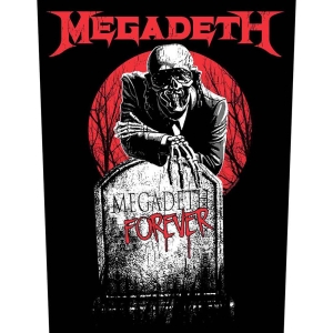 Megadeth - Tombstone Back Patch in the group MERCHANDISE / Merch / Hårdrock at Bengans Skivbutik AB (5538107)