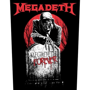 Megadeth - Tombstone Back Patch in the group MERCHANDISE / Merch / Nyheter / Hårdrock at Bengans Skivbutik AB (5538107)