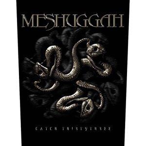 Meshuggah - Catch 33 Back Patch in the group MERCHANDISE / Merch / Hårdrock at Bengans Skivbutik AB (5538119)