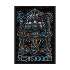 Meshuggah - 5 Faces Standard Patch in the group MERCHANDISE / Merch / Hårdrock at Bengans Skivbutik AB (5538121)
