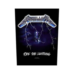 Metallica - Ride The Lightning Back Patch in the group MERCHANDISE / Merch / Hårdrock at Bengans Skivbutik AB (5538125)