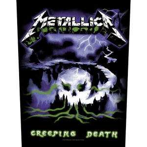 Metallica - Creeping Death Back Patch in the group MERCHANDISE / Merch / Hårdrock at Bengans Skivbutik AB (5538135)
