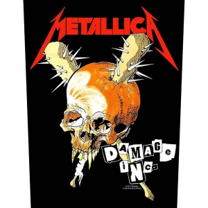 Metallica - Damage Inc. Back Patch in the group MERCHANDISE / Merch / Hårdrock at Bengans Skivbutik AB (5538138)