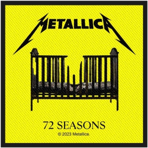Metallica - 72 Seasons Standard Patch in the group MERCHANDISE / Merch / Hårdrock at Bengans Skivbutik AB (5538160)