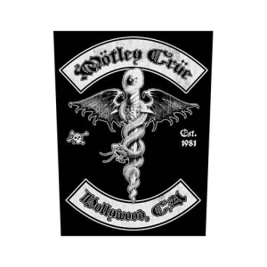 Motley Crue - Hollywood Back Patch in the group MERCHANDISE / Merch / Hårdrock at Bengans Skivbutik AB (5538169)