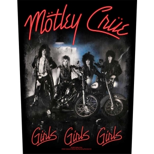 Motley Crue - Girls, Girls, Girls Back Patch in the group MERCHANDISE / Merch / Hårdrock at Bengans Skivbutik AB (5538172)
