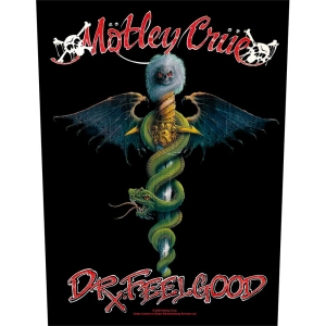Motley Crue - Dr Feelgood Back Patch in the group MERCHANDISE / Merch / Hårdrock at Bengans Skivbutik AB (5538173)