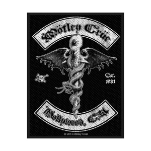 Motley Crue - Hollywood Standard Patch in the group MERCHANDISE / Merch / Hårdrock at Bengans Skivbutik AB (5538174)