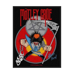 Motley Crue - Allister Fiend Standard Patch in the group MERCHANDISE / Merch / Hårdrock at Bengans Skivbutik AB (5538175)
