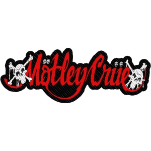 Motley Crue - Dr Feelgood Logo Cut Out Standard Patch in the group MERCHANDISE / Merch / Hårdrock at Bengans Skivbutik AB (5538178)