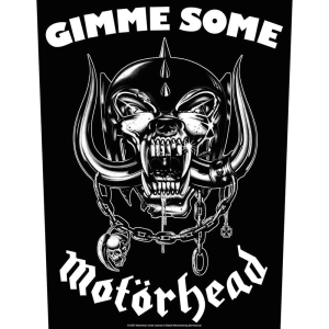 Motorhead - Gimme Some Back Patch in the group MERCHANDISE / Merch / Hårdrock at Bengans Skivbutik AB (5538187)