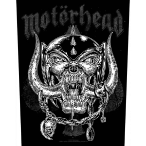 Motorhead - Etched Iron Back Patch in the group MERCHANDISE / Merch / Hårdrock at Bengans Skivbutik AB (5538188)