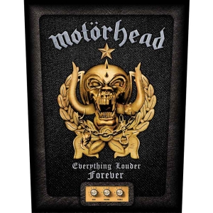 Motorhead - Everything Louder Forever Back Patch in the group MERCHANDISE / Merch / Hårdrock at Bengans Skivbutik AB (5538189)