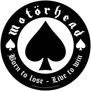 Motorhead - Born To Lose Back Patch in the group MERCHANDISE / Merch / Hårdrock at Bengans Skivbutik AB (5538194)