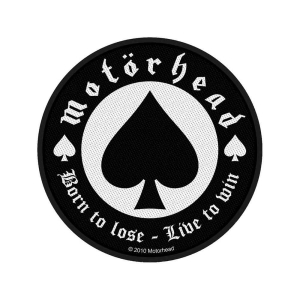 Motorhead - Born To Lose Standard Patch in the group MERCHANDISE / Merch / Hårdrock at Bengans Skivbutik AB (5538198)