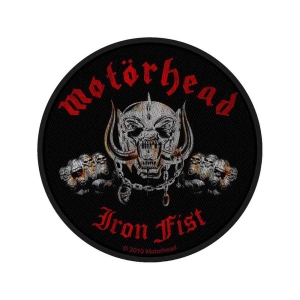 Motorhead - Iron Fist/Skull Standard Patch in the group MERCHANDISE / Merch / Hårdrock at Bengans Skivbutik AB (5538199)