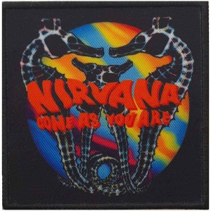 Nirvana - Come As You Are Printed Patch in the group MERCHANDISE at Bengans Skivbutik AB (5538219)