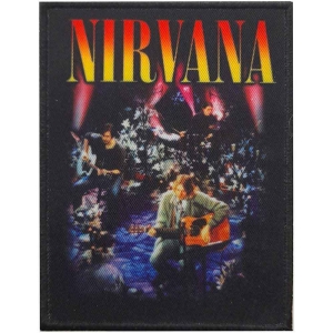 Nirvana - Unplugged Photo Printed Patch in the group MERCHANDISE / Merch / Hårdrock at Bengans Skivbutik AB (5538224)