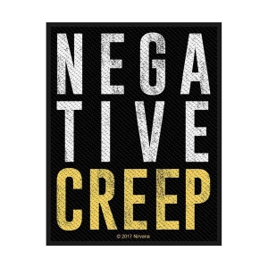 Nirvana - Negative Creep Standard Patch in the group MERCHANDISE / Merch / Hårdrock at Bengans Skivbutik AB (5538230)