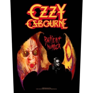Ozzy Osbourne - Patient No. 9 Back Patch in the group MERCHANDISE at Bengans Skivbutik AB (5538239)