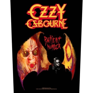 Ozzy Osbourne - Patient No. 9 Back Patch in the group MERCHANDISE / Merch / Hårdrock at Bengans Skivbutik AB (5538239)