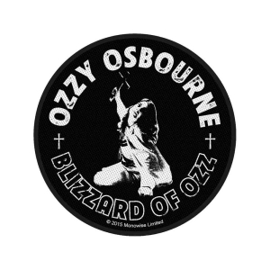 Ozzy Osbourne - Blizzard Of Ozz Standard Patch in the group MERCHANDISE / Merch / Hårdrock at Bengans Skivbutik AB (5538240)