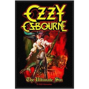Ozzy Osbourne - The Ultimate Sin Standard Patch in the group MERCHANDISE / Merch / Hårdrock at Bengans Skivbutik AB (5538241)