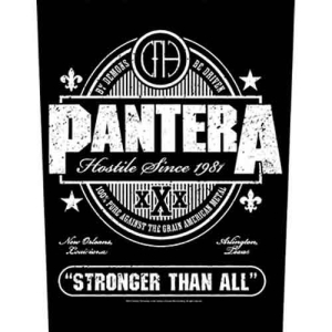 Pantera - Hostile Since 1981 Stronger Than All Bac in the group MERCHANDISE / Merch / Hårdrock at Bengans Skivbutik AB (5538259)
