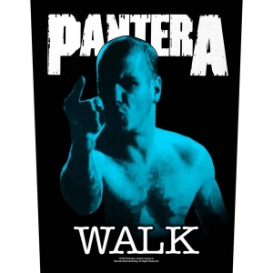 Pantera - Walk Back Patch in the group MERCHANDISE / Merch / Hårdrock at Bengans Skivbutik AB (5538260)