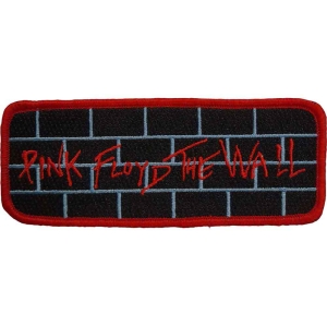 Pink Floyd The Wall - The Wall Red Woven Patch in the group MERCH at Bengans Skivbutik AB (5538288)