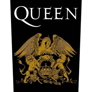 Queen - Crest Back Patch in the group MERCHANDISE / Merch / Pop-Rock at Bengans Skivbutik AB (5538325)
